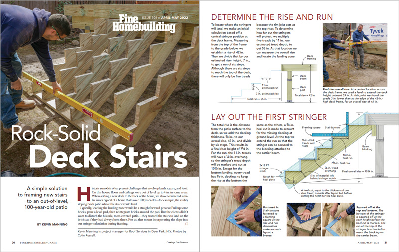 Rock-Solid Deck Stairs spread