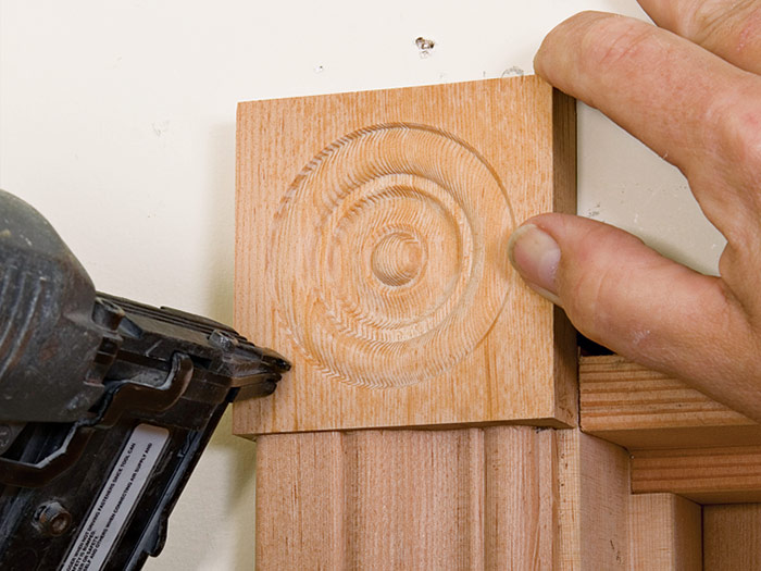 Door Casing with Rosettes and Plinth Blocks - Fine Homebuilding