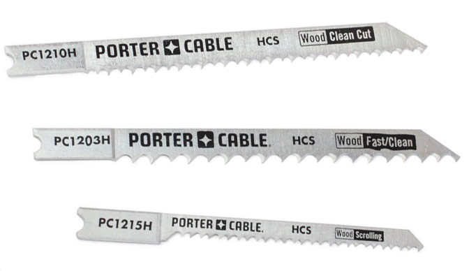 commonly used jigsaw blades