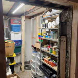 Andrew's porch-basement