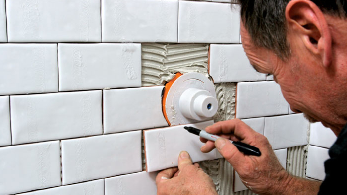 how to tile a shower