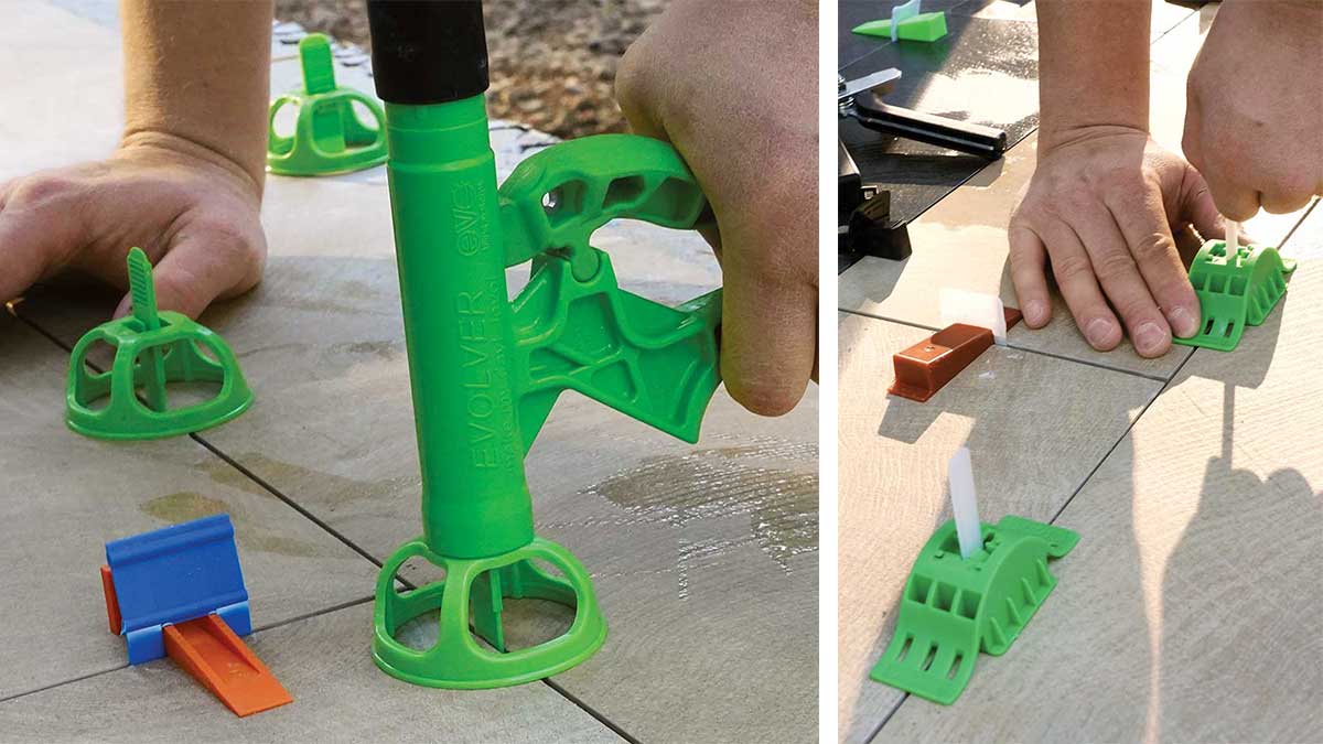 Tools required Hand-tightening isn’t enough for strap-type systems. Their hand-powered tensioning tools apply plenty of pressure, but will make your hand start to ache on a big tile job.