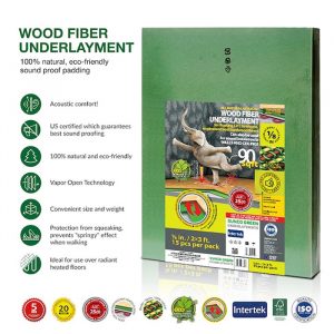 wood fiber underlayment 