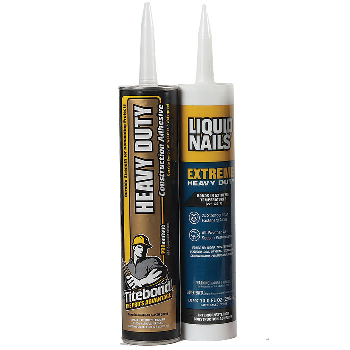 Choosing The Right Construction Adhesives - Fine Homebuilding