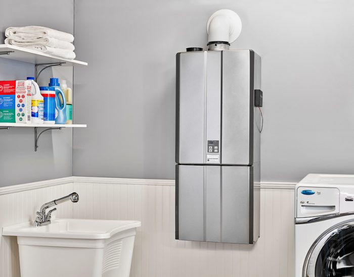 Rinnai-Gas-fired-tankless-water-heater