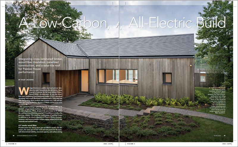 Low-Carbon All Electric House