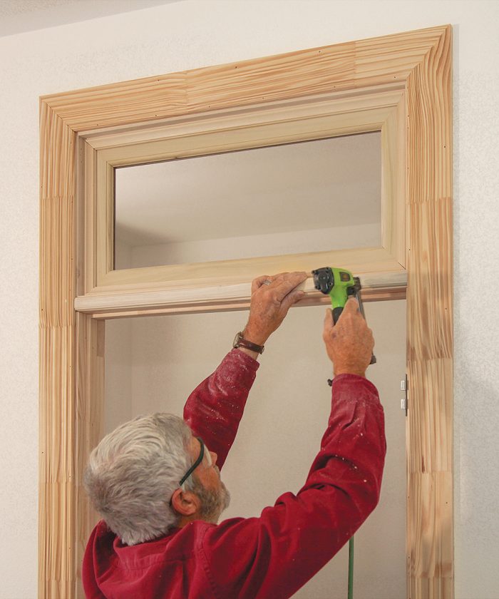 Build a Transom Above a Stock Door Fine Homebuilding