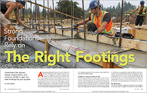 Strong Foundations Rely on The Right Footings