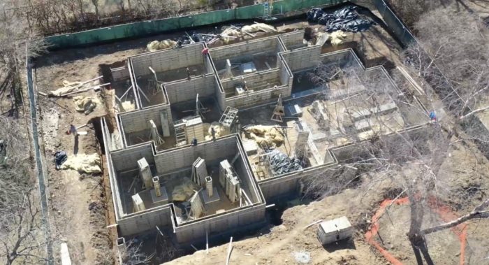 concrete foundation forms