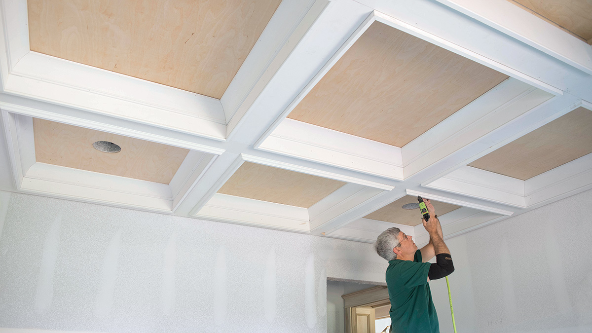 An Easy Approach To Coffered Ceilings