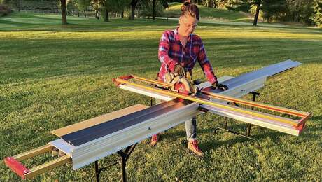 Smart Siding cut table