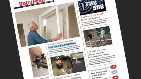Fine Homebuilding Issue #320 Online Extras Page