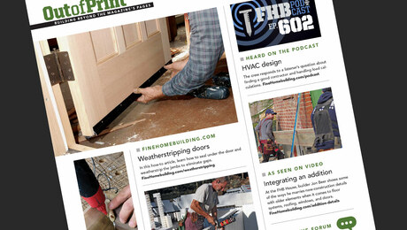 Fine Homebuilding Issue #321 Online Highlights