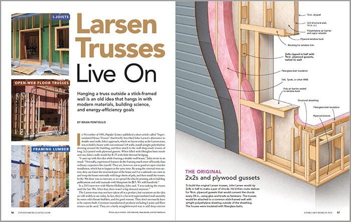 Understanding Larsen Trusses