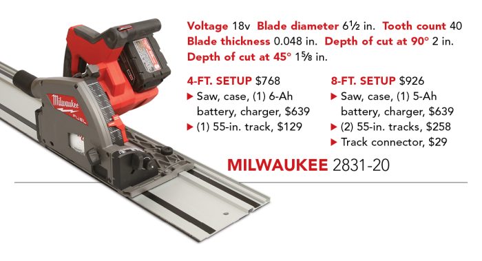 the best cordless track saws