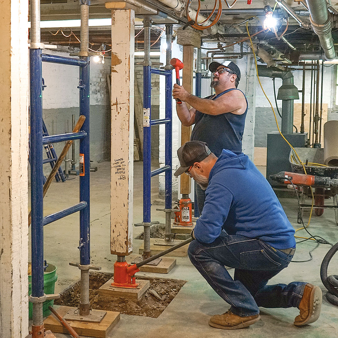 Column Installing Work How to Replace Structural Columns Like a Pro - Fine Homebuilding