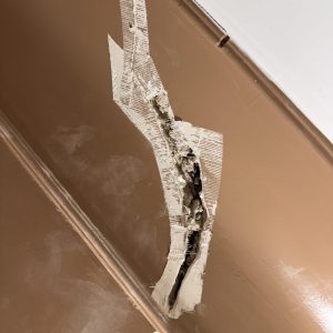 Low Level Plasterboard Rips Plaster repair and backerboard - Fine Homebuilding